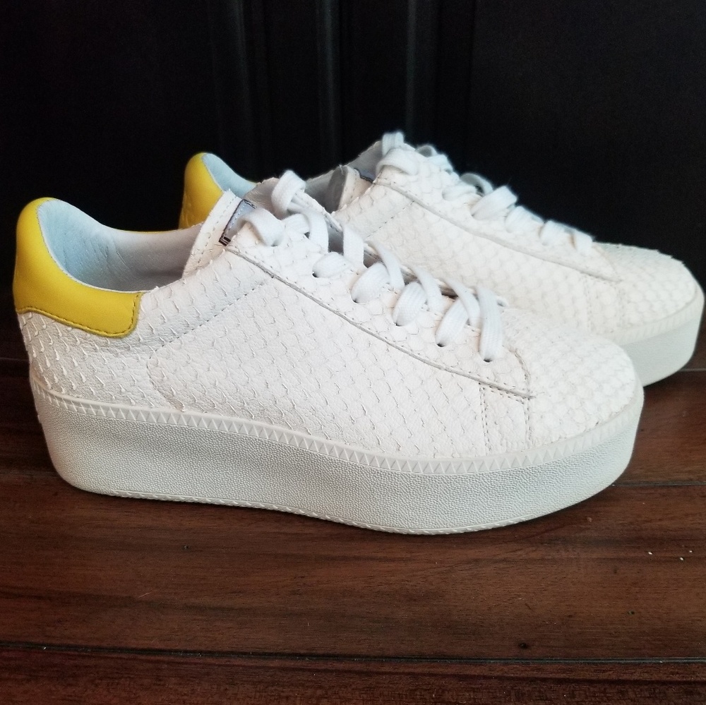 ASH Limited Platform Cult Sneakers Leather Top